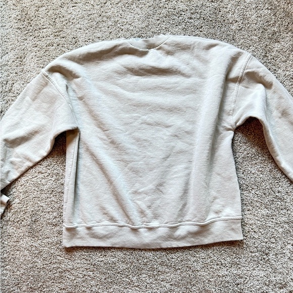 Greenville South Carolina Cream Crew Neck Sweater GVL Soft Champion Size Large - Picture 7 of 9